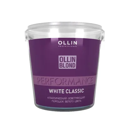 Ollin Blond Performance White Classic - Оллин Блонд Перформанс Классический  осветляющий порошок белого цвета, 500 г – купить недорого в Москве в  интернет-магазине «Cossale» картинки