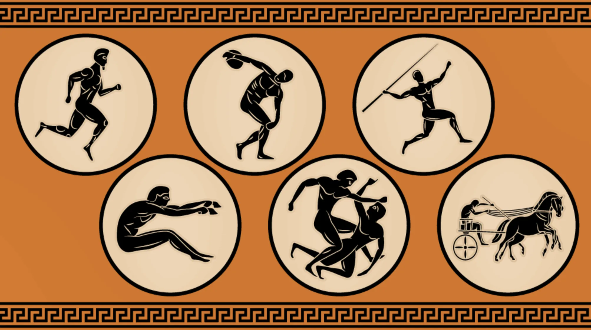 Олимпийские игры в древней Греции виды спорта