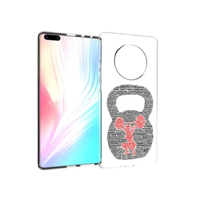 Чехол MyPads Tocco для Huawei Mate 40 Pro бодибилдинг гиря из слов, артикул  600008080743, цена 555 р., фото и отзывы | cafe-centralnoe.ru картинки