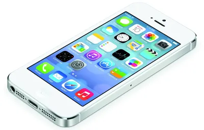 Обои легкий, apple, белый фон, white, Lightning, иконки, тонкий, iPhone 5,  серебристые грани, retina display, iOS 7 картинки на рабочий стол, раздел  hi-tech - скачать картинки