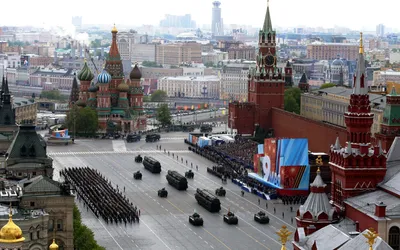 Картинка Военный парад на Красной площади » Москва » Города России » Города  » Картинки 24 - скачать картинки бесплатно картинки