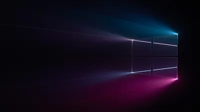 Скачать обои Windows, Windows 10, Логотип, Цветастый в разрешении 1600x900  на рабочий стол картинки