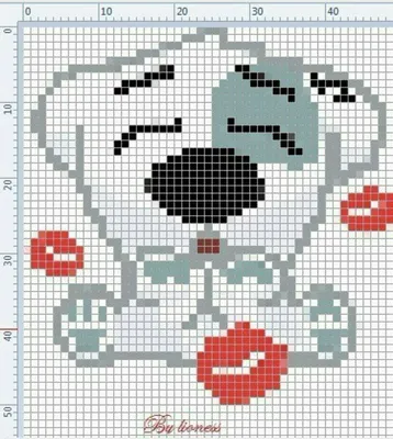 Изображение по клеточкам - 78 фото картинки