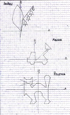 Рисунки по координатам картинки