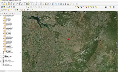 Кызыл | QGIS. Добавление точек на карту по координатам. - БезФормата картинки