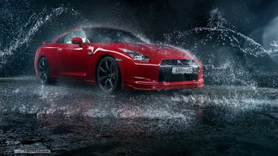 Nissan GT-R фото с водой. Как это сделано? | Vladimir Gromov | 320mm.net |  Дзен картинки