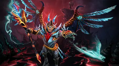 Фото Скай мага в Дота 2, картинки Skywrath Mage картинки