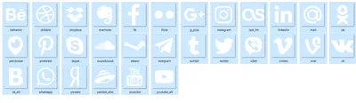 Поставить иконки соц. сетей на сайт? — Хабр Q\u0026A картинки
