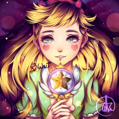 Фото Star Butterfly / Стар Баттерфляй из мультфильма Стар против Сил Зла /  Star vs. the Forces of Evil, by x3Wut картинки