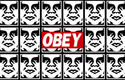 Обои граффити, OBEY, трафареты, Подчиняйся картинки на рабочий стол, раздел  разное - скачать картинки