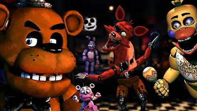 Персонажи Five Nights At Freddy's: обзор героев 1-ой части ФНАФ картинки