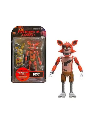 Подвижный Аниматроник Фокси Фнаф/Fnaf ( Freddy Action Figure) Five Nights  at Freddy's 16318692 купить в интернет-магазине Wildberries картинки