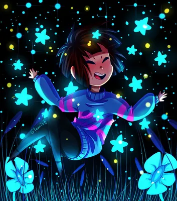 Фото Фриск / Frisk из игры Undertale, by Glamist картинки