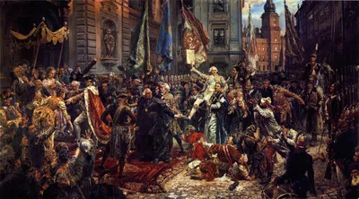 Ян Матейко, «Конституция 3 мая 1791 года» | #искусство | Culture.pl картинки