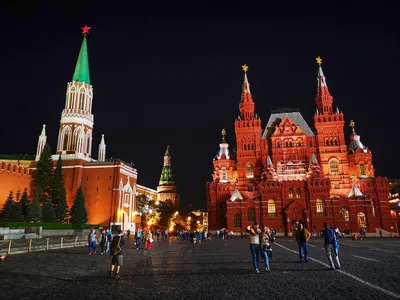 Ночная Красная площадь — Фото №318305 — Russian Traveler картинки