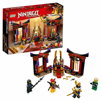 Конструктор LEGO Ninjago Решающий бой в тронном зале 70651 купить по цене  7350 ₸ в интернет-магазине Детский мир картинки