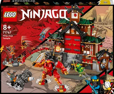 Конструктор LEGO® NINJAGO® Храм-додзё ниндзя 71767, 1394 шт. - 1a.lv картинки