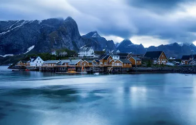 Обои Норвегия, Norway, Lofoten Islands картинки на рабочий стол, раздел  пейзажи - скачать картинки