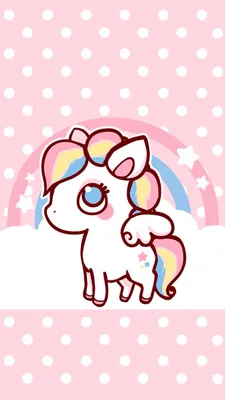 Cute unicorn phone wallpapers - YouLoveIt.com картинки