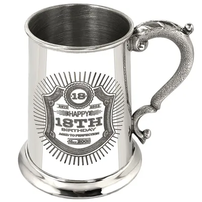 1 Pint 18th Birthday Tankard картинки