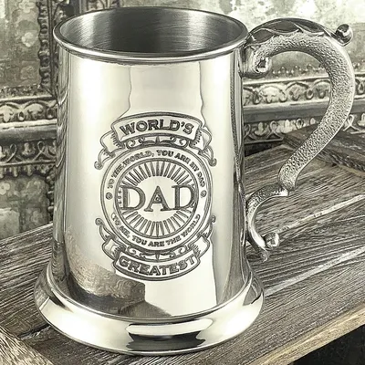 1 Pint World's Greatest Dad Tankard картинки