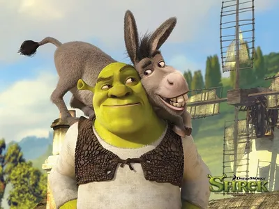 Скачать обои осел, шрек, donkey, shrek разрешение 1280x960 #5961 картинки