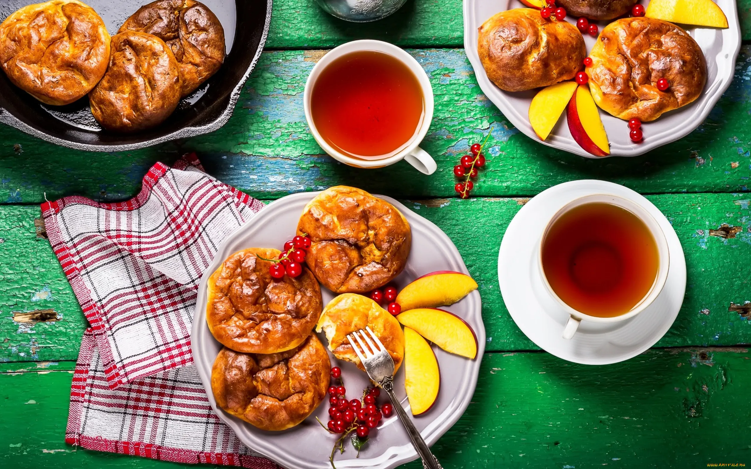 Чай с пирожками картинки