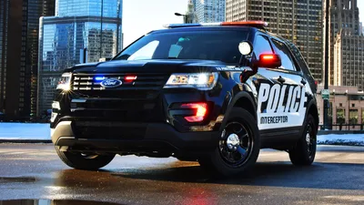 Обои для рабочего стола Ford полицейский 2015 Police 3840x2160 картинки