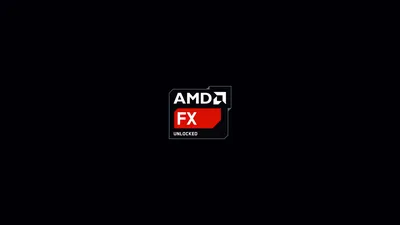 Обои на рабочий стол процессор AMD на черном фоне - обои на рабочий стол картинки