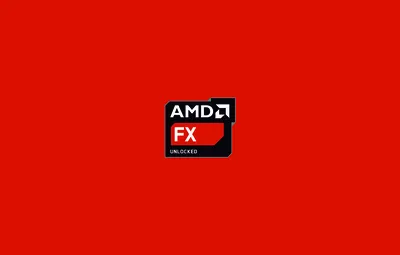 Обои красный, фон, процессор, amd картинки на рабочий стол, раздел hi-tech  - скачать картинки