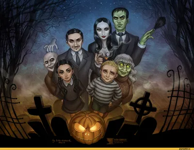 красивые картинки :: Семейка Аддамс :: The Addams Family :: art (арт) /  картинки, гифки, прикольные комиксы, интересные статьи по теме. картинки