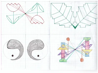 Рисунок на тему симметрия (68 фото) скачать картинки