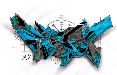 Обои Рисунок, Граффити, Graffiti, на листке, FireX, Скетч картинки на  рабочий стол, раздел разное - скачать картинки