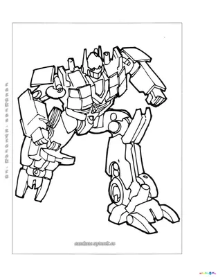 Раскраски «Трансформеры» для печати картинки
