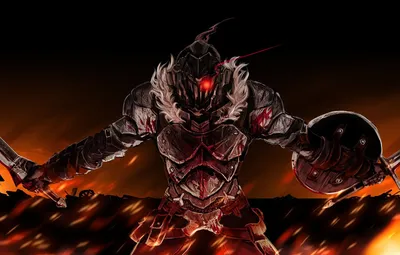 Обои шлем, рыцарь, Goblin Slayer, Убийца гоблинов картинки на рабочий стол,  раздел сёнэн - скачать картинки