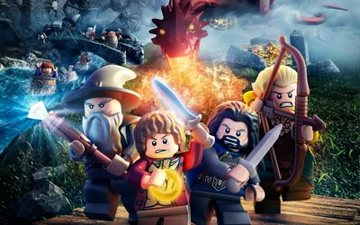 Обои LEGO The Hobbit Видео Игры LEGO The Hobbit, обои для рабочего стола,  фотографии lego the hobbit, видео игры, лего, хоббит Обои для рабочего  стола, скачать обои картинки заставки на рабочий стол. картинки