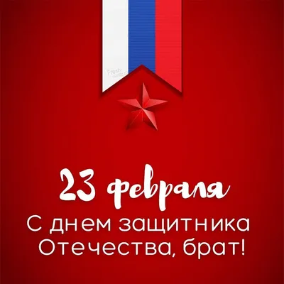 Открытки на 23 февраля брату: 34 поздравления в картинках от сестры или  брата картинки