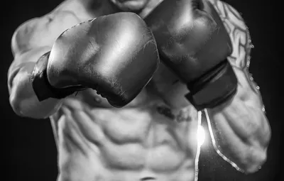 Обои boxing, gloves, abs картинки на рабочий стол, раздел спорт - скачать картинки