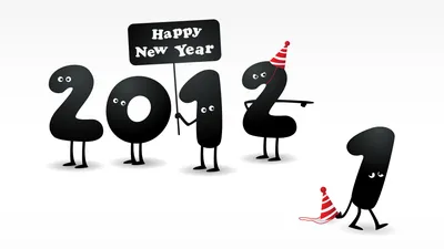 Обои Happy new year 2012, картинки - Обои для рабочего стола Happy new year  2012 фото из альбома: (праздники) картинки