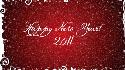 Обои Happy New Year 2011, картинки - Обои для рабочего стола Happy New Year  2011 фото из альбома: (праздники) картинки