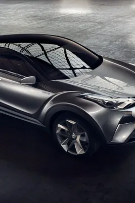 Скачать 800x1200 toyota, c-hr, вид сбоку, серый обои, картинки iphone 4s/4  for parallax картинки