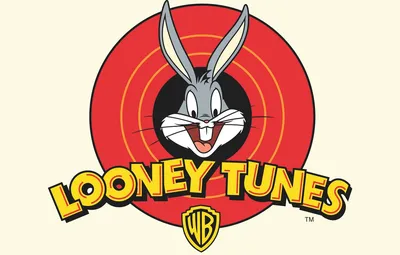 Обои Кролик, Белый, Логотип, Мультфильм, Looney Tunes, Багз Банни картинки  на рабочий стол, раздел минимализм - скачать картинки