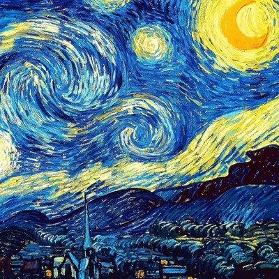 Винсент Ван Гог, Звездная ночь. | Van gogh pinturas, Ideias para pintura,  Papel de parede de arte картинки