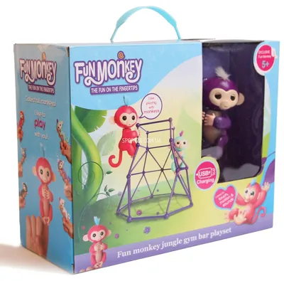 Игрушка Обезьянка Baby Monkey Fingerlings с турником купить недорого в  Киеве, Украине - цена, фото, отзывы - SportZa.com.ua картинки