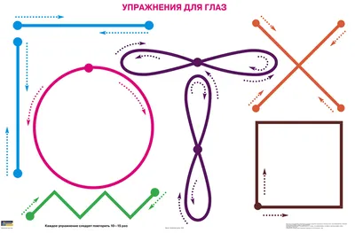 Гимнастика для глаз картинки