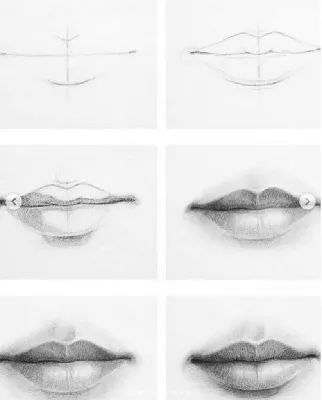 How to draw mouths like a pro step by step? | Mouth drawing, Realistic  drawings, Eye drawing картинки