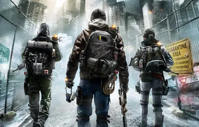 Обои ружье, карантин, шутер, Tom Clancy's The Division, Нью - Йорк, отряд  \u0026quot;дивизион\u0026quot; картинки на рабочий стол, раздел игры - скачать картинки