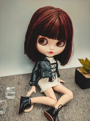 ᐉ Кукла Blythe TBL XLZ каштановое каре 30 см (35757017) картинки