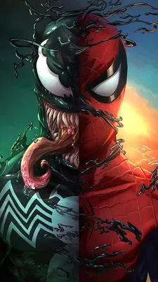 Venom X Carnage X AntiVenom ВЕНОМ 2 | Marvel spiderman art, Marvel art,  Spiderman art картинки