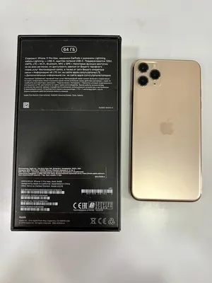 Apple iPhone 11 Pro Max 64Gb Gold б/у идеал - купить в интернет-магазине картинки